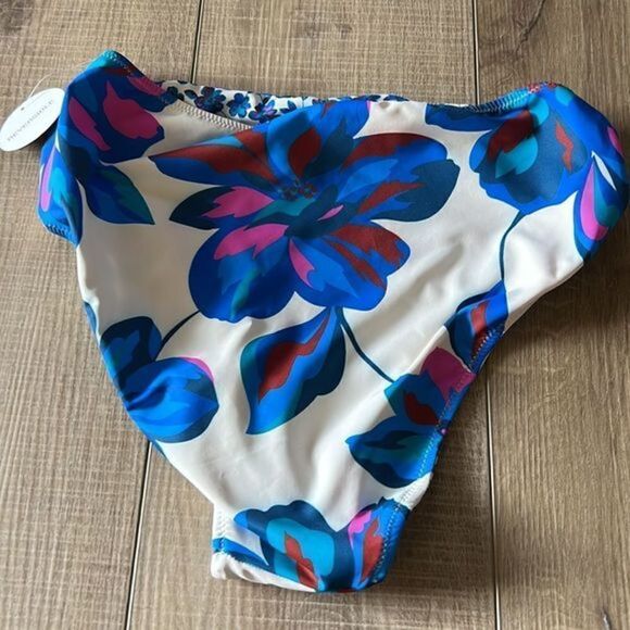 Anthropologie x Sanctuary High-Waisted Reversible Bikini Bottoms Size S - Picture 3 of 10